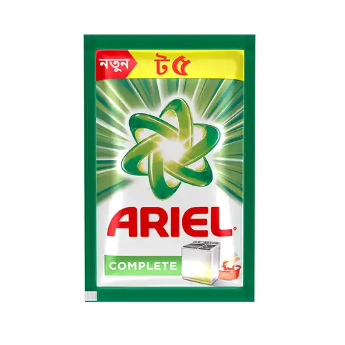 Ariel Complete Detergent Powder – 20 gm Pack